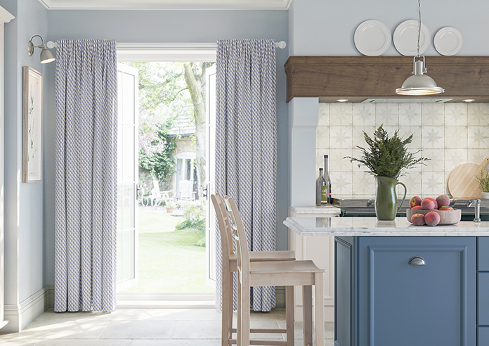 Jaipur, Cobalt - Made to Measure Curtains - Image 3